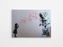 Wallity Lienzo Decorativo Banksy 70 x 100 cm